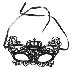 Дропшиппинг сексуальная женская Королева Маска кружевная, с прорезями в виде цветов Маска для вечерние маска для глаз Маскарад Ladis маска