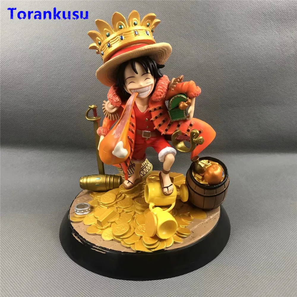 One Piece Action Figure Monkey D. Luffy Figura Eating Ver. Figurine PVC Model Fgima Doll Anime One Piece Figure Hot Toys Gift XP