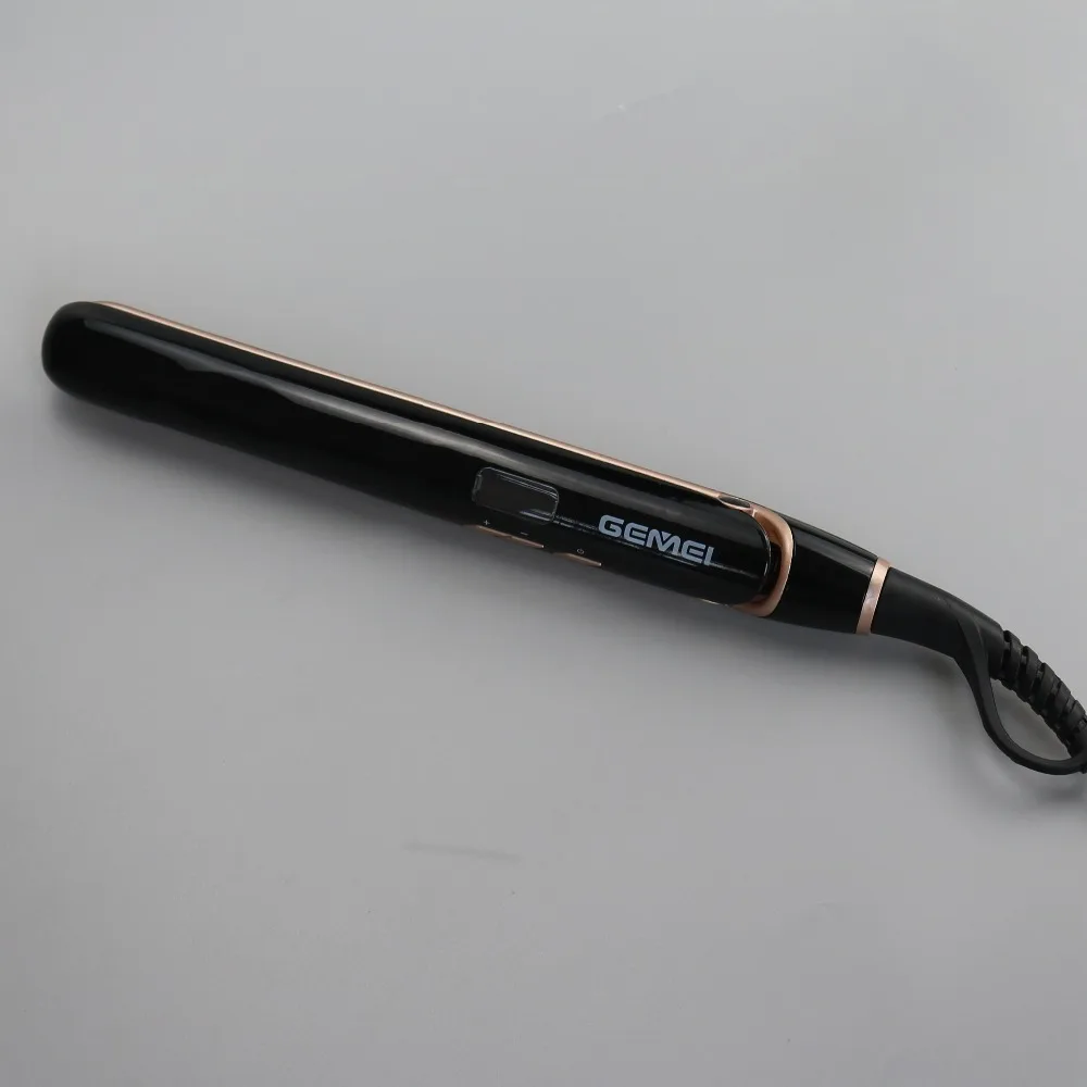 100-240 в, профессиональный выпрямитель для волос с цифровым напоминанием, керамический утюжок для выпрямления пластин, профессиональный плоский утюжок Max 450F