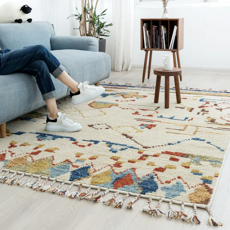 Tapis moderne laine