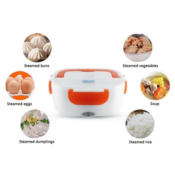 

Single-Layer Electric Lunch Box Multi-Function Portable Plug-In Insulation Heating Large Capacity Plastic Electric Lunch Box