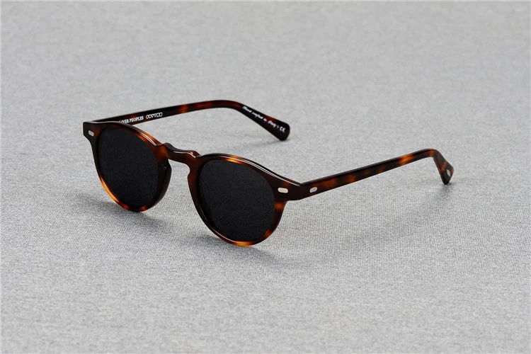 Gregory Peck OV5186 Size47 Oliver Brand Sunglasses Women Sunglasses Men Polarized Round Sunglasses with OP Logo Original Box