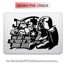 Darth Vader & Stormtrooper Decal Laptop Sticker for Apple Macbook Pro Air Retina 11 12 13 15 inch Vinyl Mac Surface Book Skin