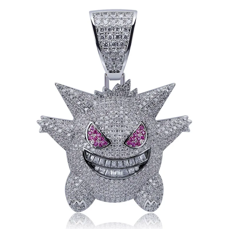 Geng Gui Zircon Pendant Detail 7