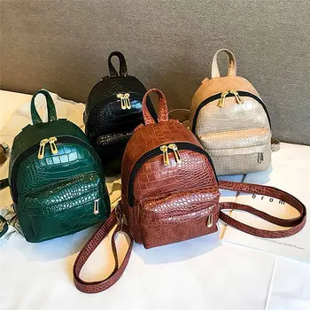 

Women Backpacks Fashion Youth Leather Backpacks Girls School Shoulder Bag PU Leather For Teenager Women Ladies Travel Bag C35#