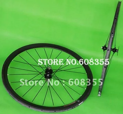 

3K Full Carbon Road Bike Bicycle 700C Tubular Wheelset RIM 38mm , SPOKES , HUB, Skewers