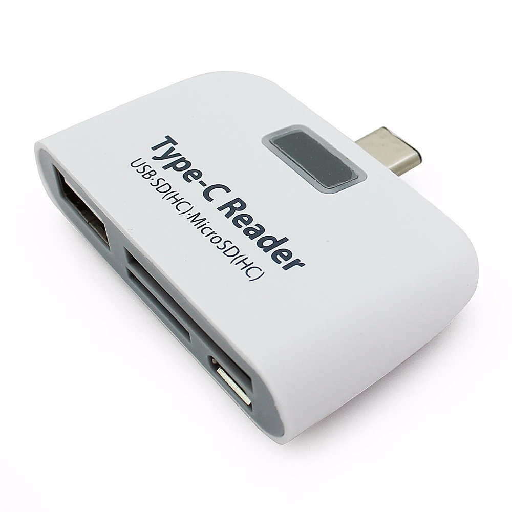 CHYI type C для Micro SD/Usb кардридер многопортовый мини портативный адаптер Аксессуары