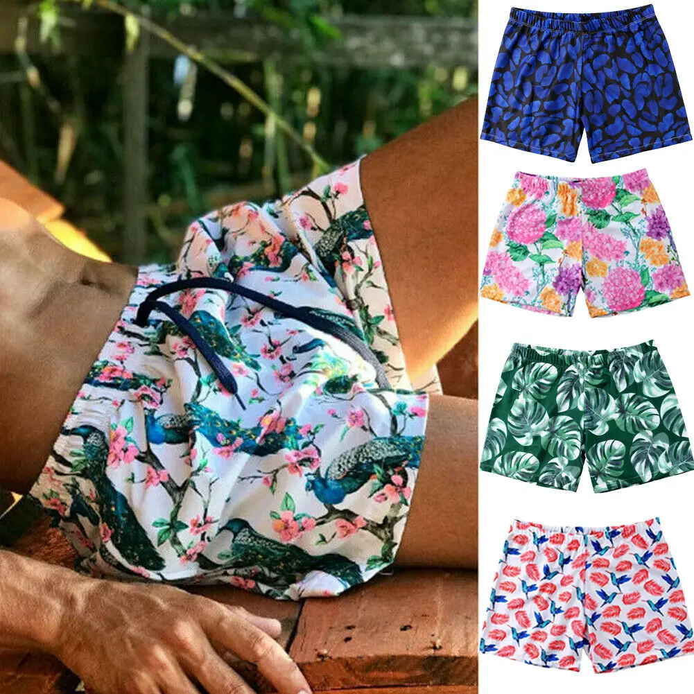 

Men Shorts Bathing Suits Swimwear Pants Swim Trunks Man Swimming New Summer Print Charm Underwear Boxer Briefs Summer Beach