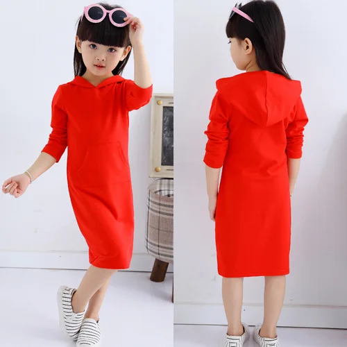 

Children's Wear Girl Dress 2017 Spring and Autumn New Children's Dress Slim Children's Long Sleeved Dress