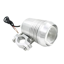 MAHAQI 1PCS 30W U2 Motorbike Headlight LED for Motorcycle Led Headlight Driving Lights Car Truck Lens Offroad ATV Spotlight Hot 1pcs x chrome led headlight for harley davidson v rod vrod headlight vrsc v rod led headlight motorcycle aluminum headlight