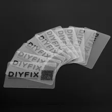 DIYFIX 10 шт. пластиковая карта для мобильного телефона, скребок для открывания, для iPad, планшетов, ПК, инструмент для ремонта