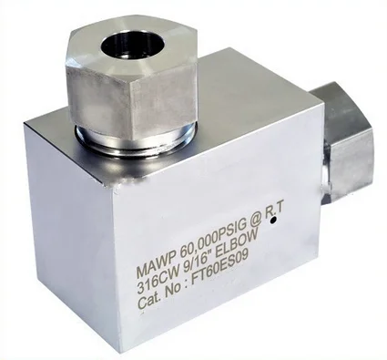 

Free shipping Wellness Model:T1512 1/8'' Connecting Tubing O.D 15,000 PSI maximum stainless steel High pressure fittings