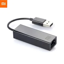 xiaomi USB к RJ45 внешняя карта Ethernet сетевой адаптер 10/100 Мбит/с для xiaomi ТВ коробка 3 Pro 3s Mac OS портативных ПК Smart