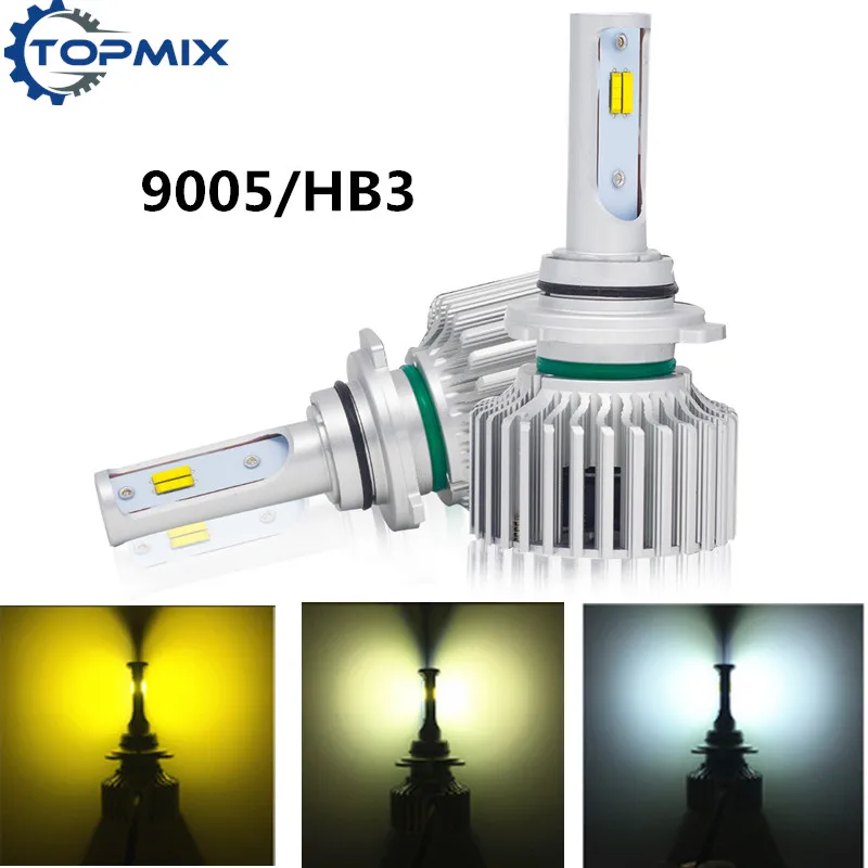 Car Headlight 9005 HB3 LED Bulb 3000K 4300K 6000K H4 H7 H8 H9 H11 9006