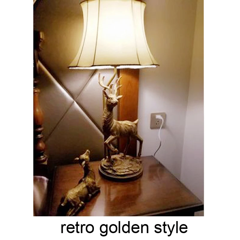 retro golden style