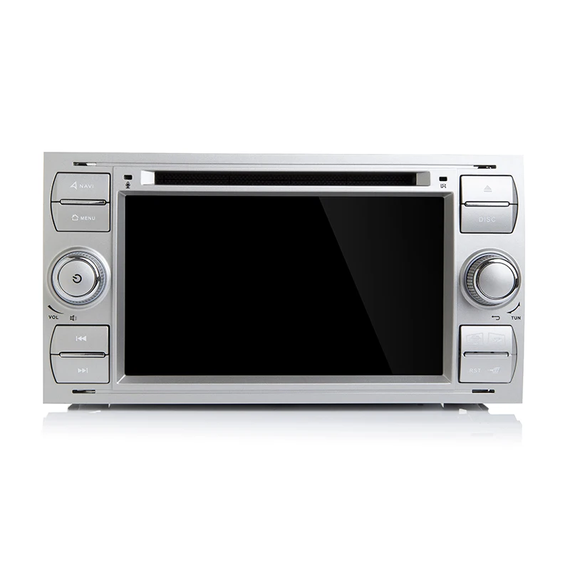 Clearance 7" 2 din android 9.1 Quad cores car dvd player gps for ford focus 2/mondeo/s max/c-max/fusion/fiesta/transit radio head unit 1