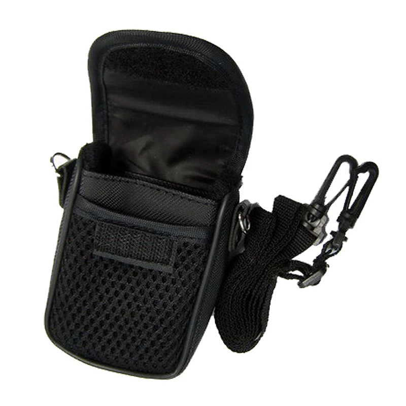 

3 Size For Digital Cameras Camera Bag Case Compact Camera Case Universal Soft Bag Pouch + Strap Black