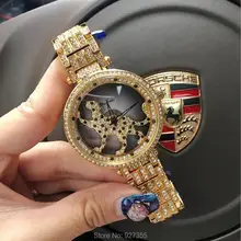 3 Colors Women Watch Stainless Steel Watches Lady leopard Rotation Dress Watch Big Diamond Stone Wristwatch Lady Rose Gold Watch 3 Colors Women Watch Stainless Steel Watches Lady leopard Rotation Dress Watch Big Diamond Stone Wristwatch Lady Rose Gold Watch