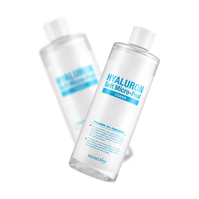

SECRET KEY Hyaluron Soft Micro Peel Toner 500ml Facial Toner Face Skin Care Whitening Moisturizing Oil Control Anti-aging 1pcs