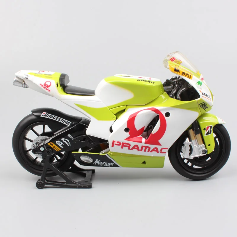 1 12 newray 2010 Pramac гоночной команды ducati GP10 № 41 Aleix moto rcycle игрушечные машинки весы супер велосипед moto модель для детей