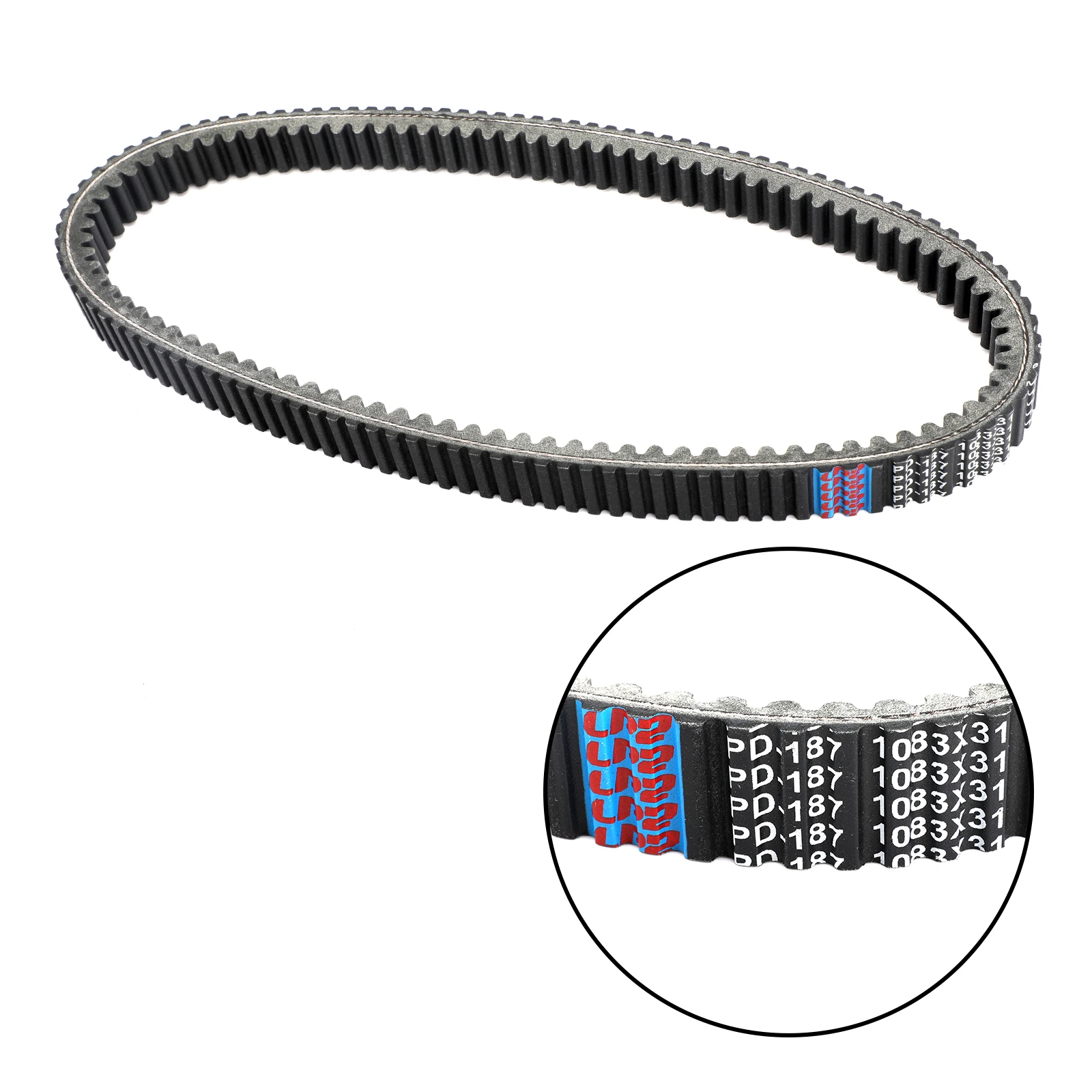 

Areyourshop Motorcycle Drive Belt 1083Cx31W For Polaris RZR 900 1000 4 XP Crew 2011-2017 P/N.3211148 motorcycle belt