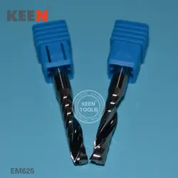 EM6.25mm Карбид Одна Флейта Спиральные сверла/инструменты для гравировки с ЧПУ для акрила