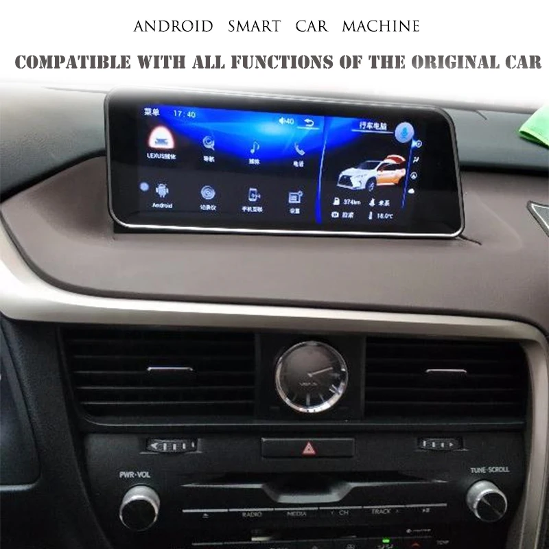 LiisLee Car Multimedia GPS Audio Radio Stereo For Lexus RX RX300 RX350 RX400h RX450h 2016~2018 Original Style Navigation NAVI (5)