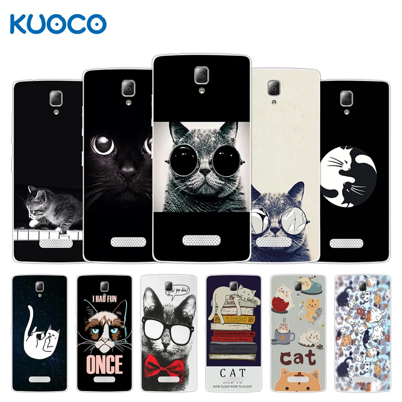 

Back Cover Soft TPU Case For Lenovo A2010 A 2010 Dif Cat Design Slim Thin Silicone Phone Cases For Lenovo A2010-a /A 2010