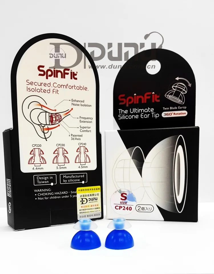 DUNU SpinFit CP100 CP800 CP220 CP230 CP240 наушники-вкладыши ушные вкладыши инновационная технология ушные вкладыши 1 пара(2 шт - Цвет: CP240 S