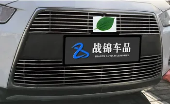 

high quality Stainless Steel Front Bottom Grille Grill Molding Cover Decoration Accessories For 2010-2016 Mitsubishi Outlander