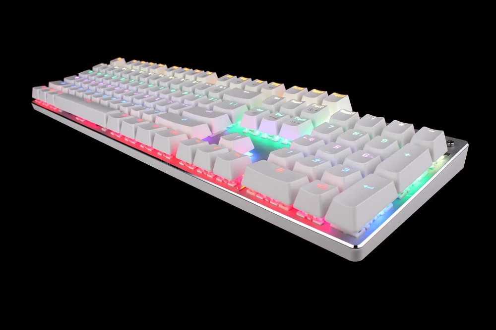 Проводная игровая механическая клавиатура TEAMWOLF ZHUQUE 87/104 с защитой от фиктивных