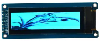 

2.08 inch 7P SPI Blue OLED Screen SH1122 Driver IC 256*64 IIC Interface