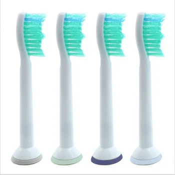 

4PCS Replacement Toothbrush Heads for Oral Hygiene B Cross Floss Action Precision Pulsonic Electric Soft-bristled Tooth Brushes