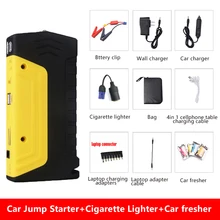 2018 Mini Car Jump Starter Power Bank 600A Portable Car Battery Booster Charger 12V Starting Device Petrol Diesel Car Starter