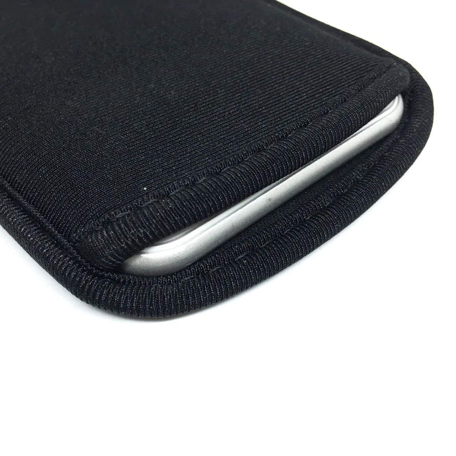 Черный эластичный мягкий гибкий неопреновый защитный чехол для iPhone 11 Pro MAX защитные рукава чехол для iPhone 7 8 Plus