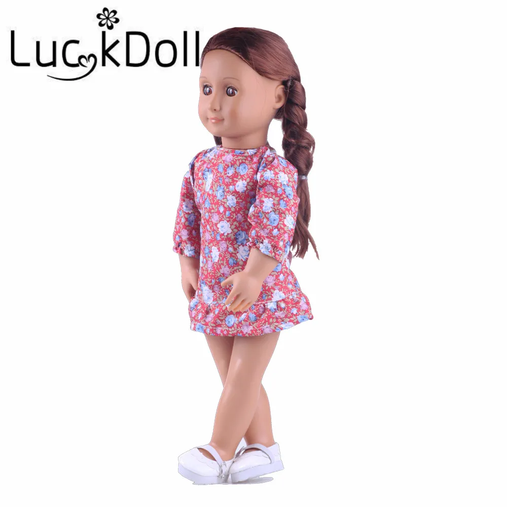 Лучший подарок для детей новый стиль ручной работы дюймов см 18 дюймов/43 см куклы платья (без обуви) N872