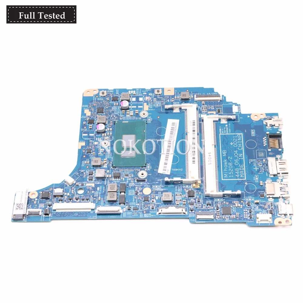 

NOKOTION 15208-2 448.06J04.0021 NB.G7C11.002 Main board For Acer aspire V3-372 V3-372T Laptop motherboard i3-6100U SR2EU DDR3