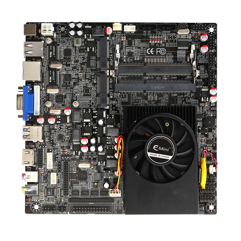 Intel Core i5 5200U Processor Mini Itx Motherboard Supported Dual