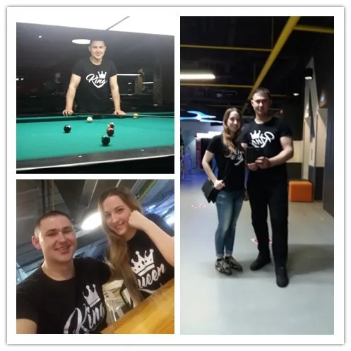 BKLD King Queen Couples T Shirt Crown Printing Couple Clothes Summer T-shirt 2019 Casual O-neck Tops Lovers Tee Shirt BKLD King Queen Couples T Shirt Crown Printing Couple Clothes Summer T-shirt 2019 Casual O-neck Tops Lovers Tee Shirt