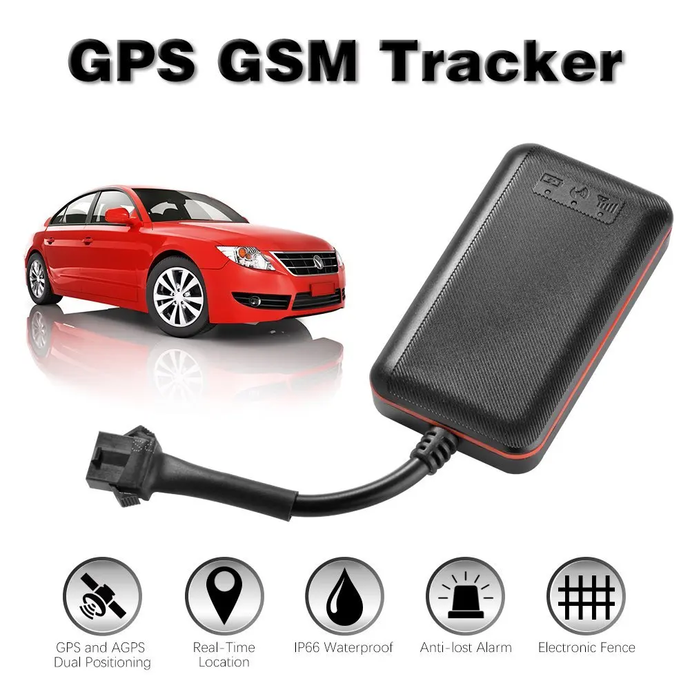 

Vehicle Real-time GPS Tracker Motorcycle Motorbike Car GPS/GSM/GPRS/SMS Tracking Device Anti-theft Locator DY176