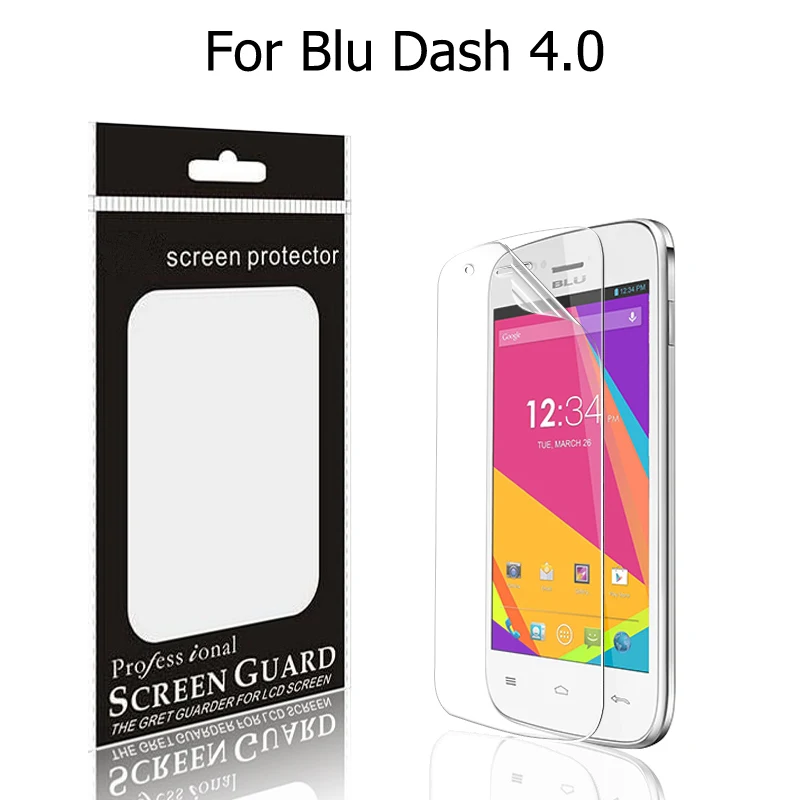 Лучшая глянцевая и матовая пленка против царапин для BLU Studio 5 Dash 3 Защитная 4 0