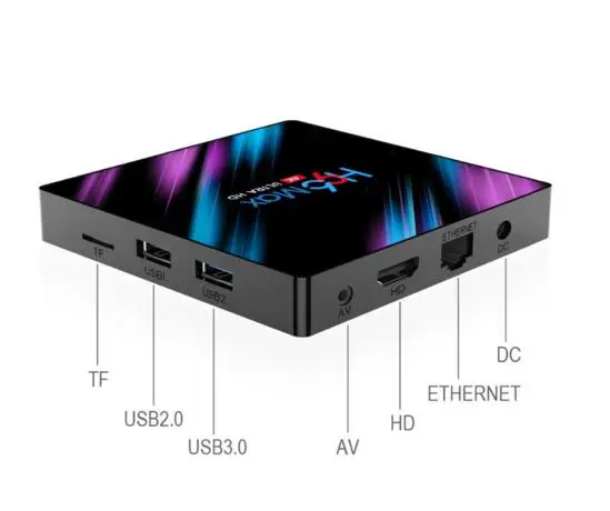 5 шт. H96 MAX 3318 Smart tv Box Android 9,0 телеприставка 4 ГБ 32 ГБ 64 Гб RK3318 1080 P 4 K двойной Wifi медиаплеер