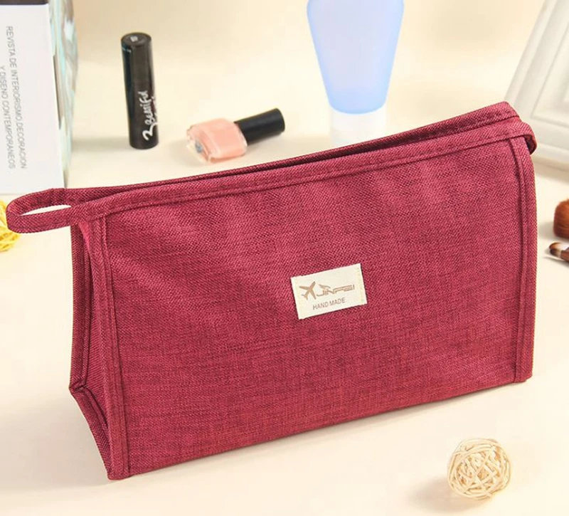 Free Shipping+Wholesale Cosmetic Bag Women Makeup Bags Zipper Portable Travel Make Up Pouch ...
