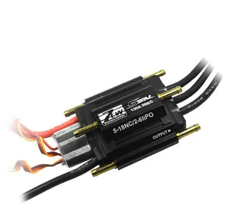 

ZTW SEAL 130A SBEC 3A brushless ESC Great performance for RC boat