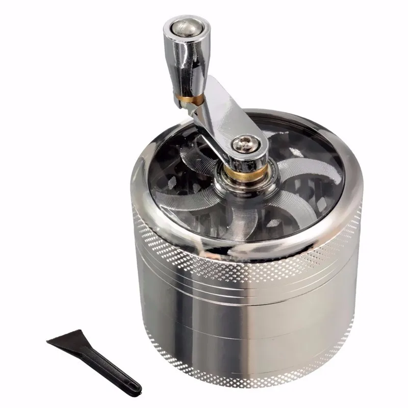 

4-layer Aluminum Herbal Herb Tobacco Grinder Smoke Grinders