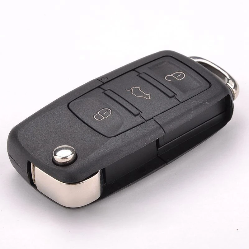 3 кнопки новый автомобильный флип чехол для ключей Fob Volkswagen Vw Jetta Golf Passat Beetle Polo Bora|key