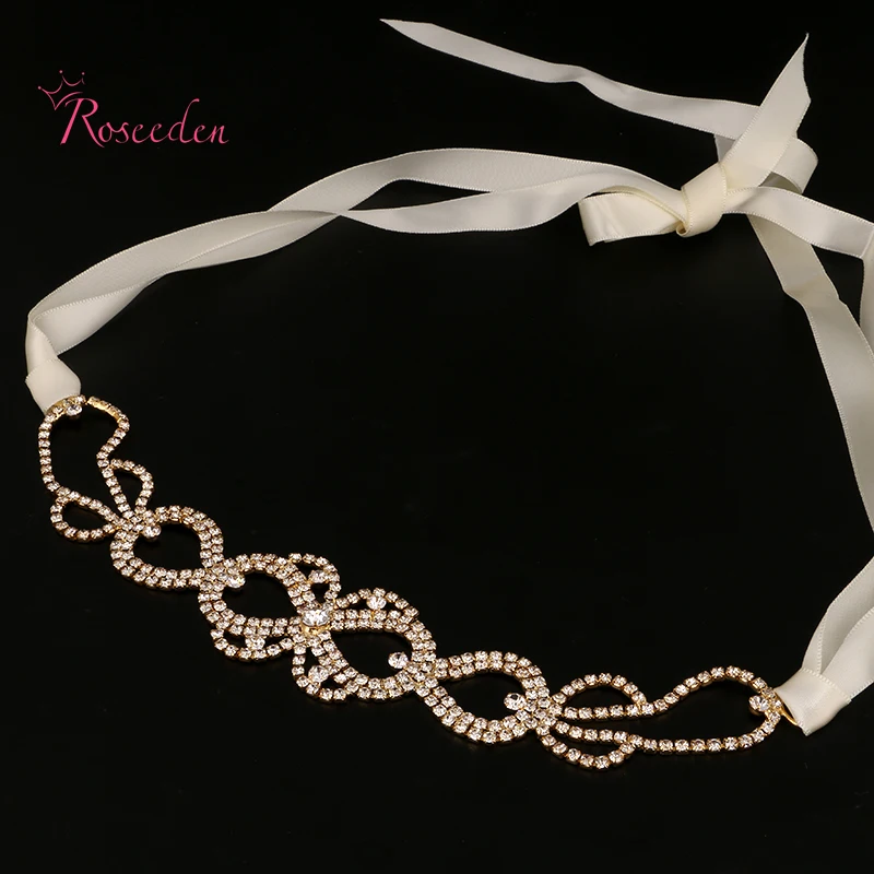 

Gold/Silver Color Luxury Bridal Wedding Headband Hair Accessories Bridal Hairband Tiaras crowns hair jewelry RE684