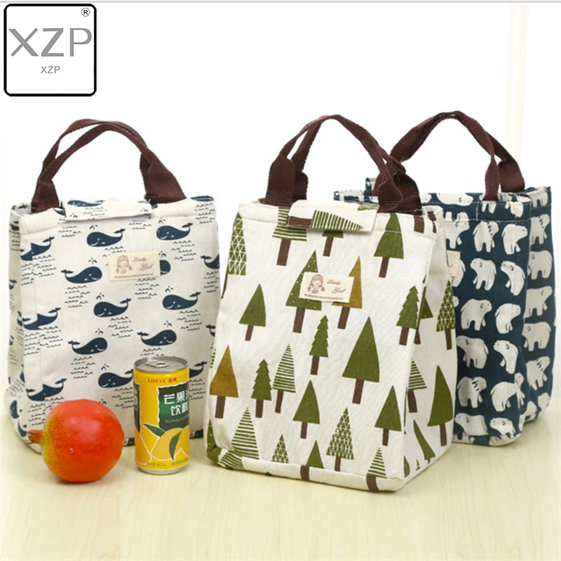 XZP 2019 Waterproof Cotton Lunch Bag for Women kids Men Cooler Lunch Box Bag Tote canvas lunch bag Insulation Package Portable XZP 2019 Waterproof Cotton Lunch Bag for Women kids Men Cooler Lunch Box Bag Tote canvas lunch bag Insulation Package Portable