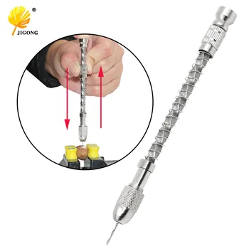 

Wood Spiral Hand Drill&Spring Manual Wire Twisting Drilling Jewelry Watch Repair Jewelry Tools Beading Reaming Hand Twist Drill