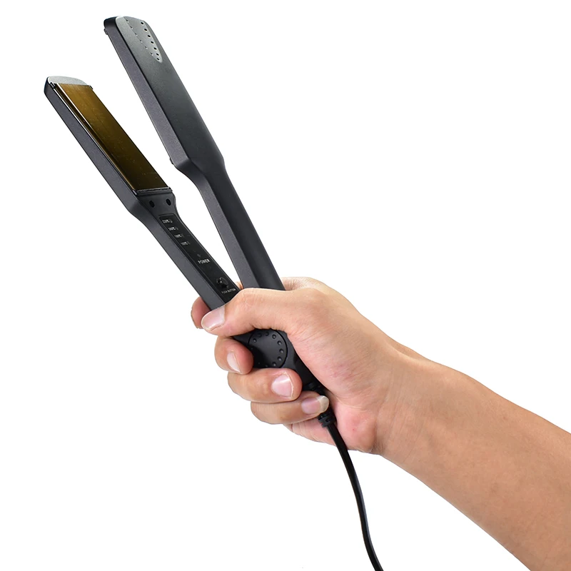 ProfessionalStraightening Irons Fast Warm-up Thermal Performance Professional Tourmaline Ceramic Heating Plate Hair Straightener 5